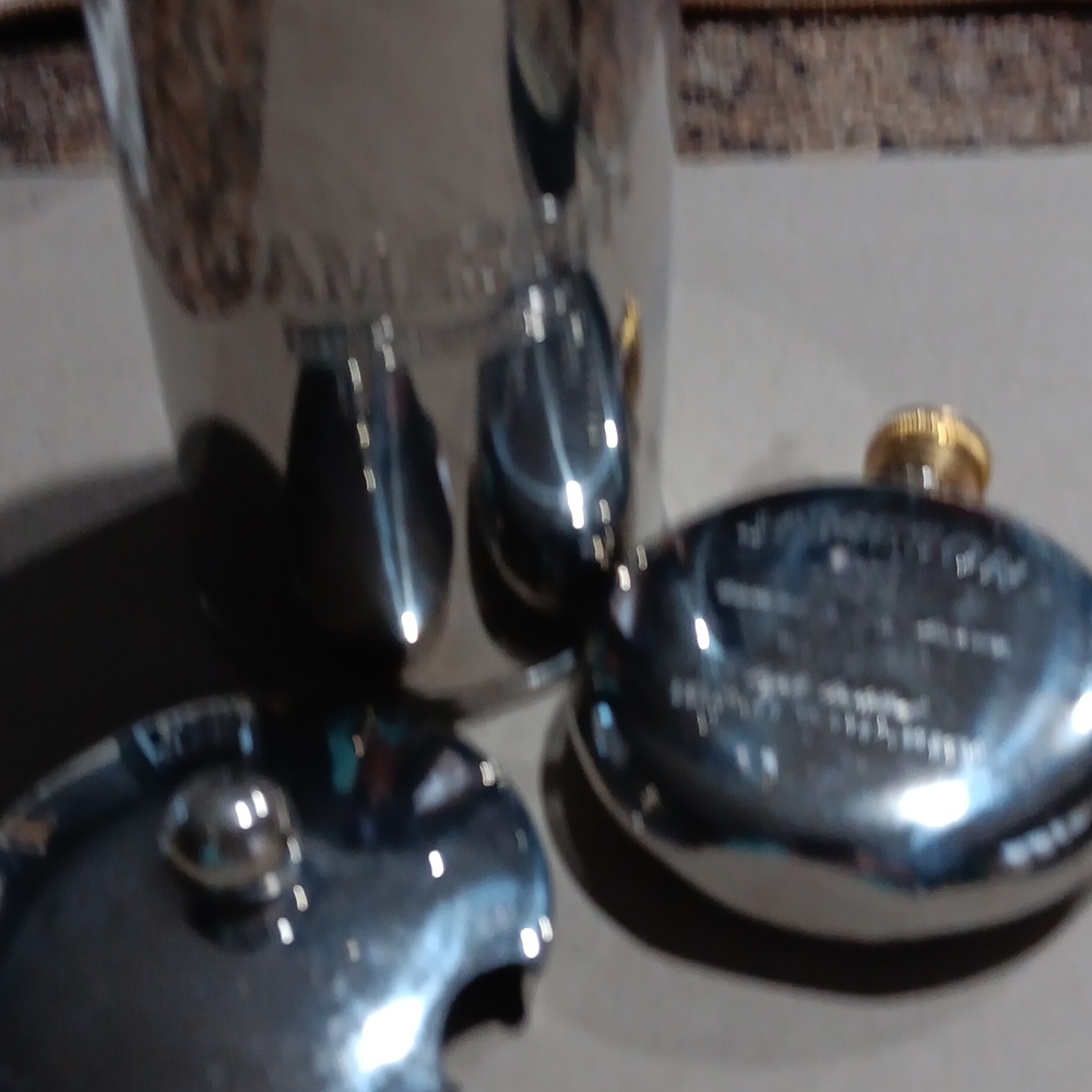 Jameson Silver Flask/ Cigar Holder